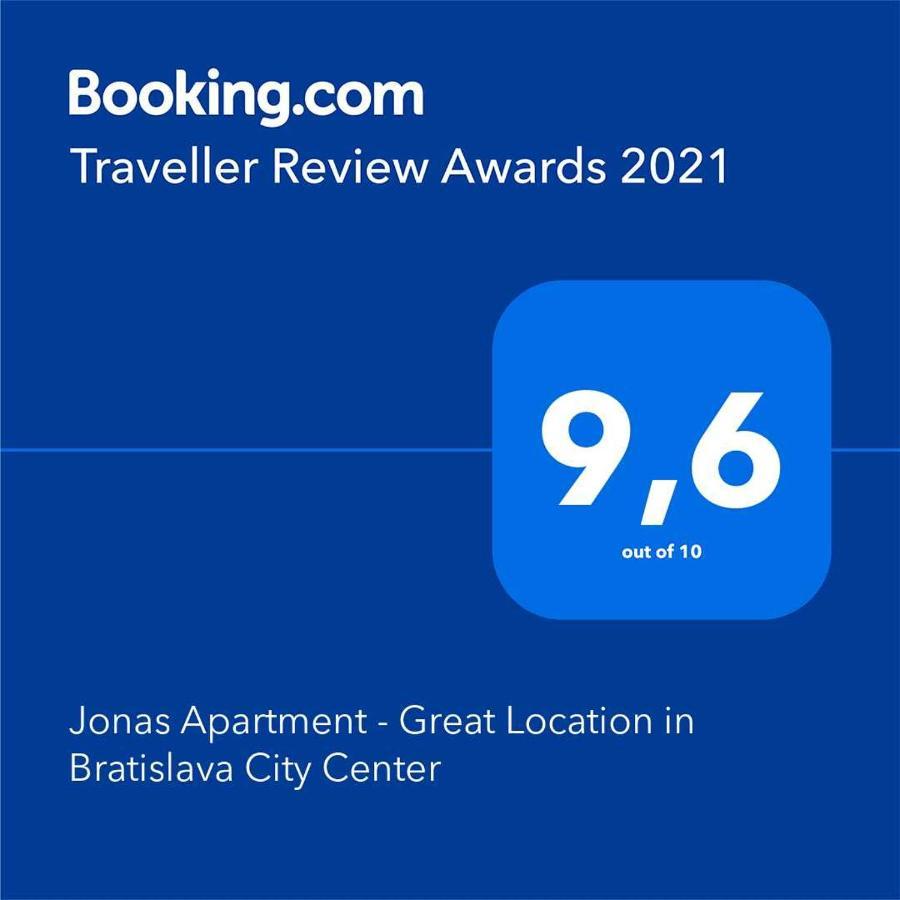 Jonas Apartments - Great Location Near Bratislava City Center Bagian luar foto